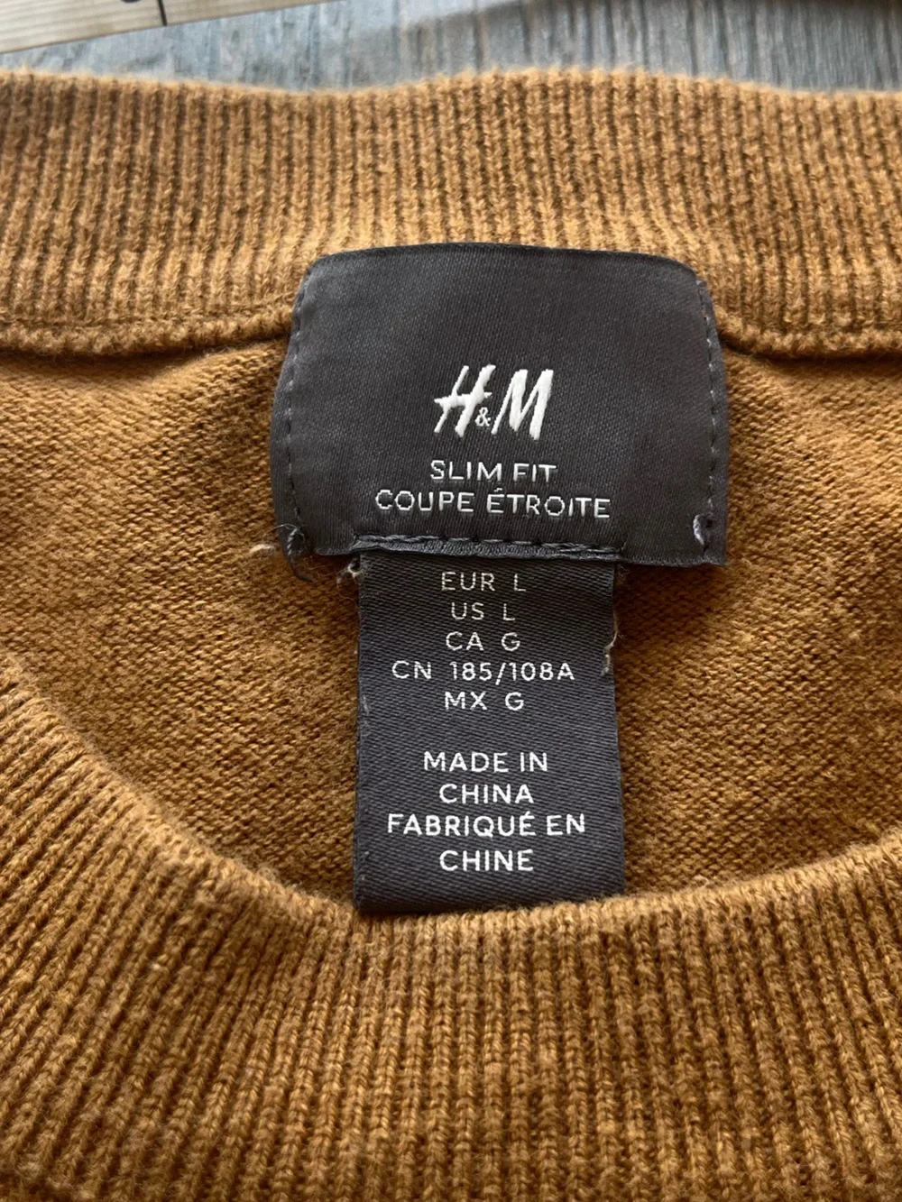H&M Slim Fit Crewneck Sweater
